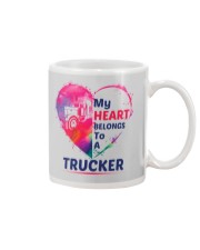My heart belongs to my Trucker Mug tile