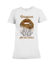 Caregiver: Mouth I can't control Premium Fit Ladies Tee thumbnail