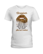 Caregiver: Mouth I can't control Ladies T-Shirt front