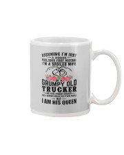 Trucker's Wife: I am his Queen Mug thumbnail