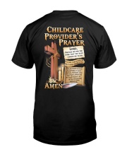 Childcare Provider's Prayer Classic T-Shirt back