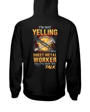 Sheet Metal Worker is not Yelling Hooded Sweatshirt tile