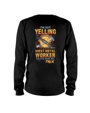 Sheet Metal Worker is not Yelling Long Sleeve Tee tile