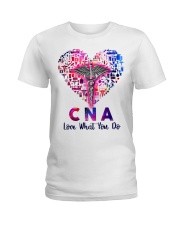 CNA Love what you do Ladies T-Shirt tile