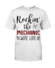 Rockin the Mechanic Wife Life Classic T-Shirt thumbnail
