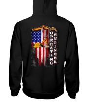 Operating Engineer US Flag Hooded Sweatshirt tile