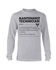 maintenance Technician dictionary Long Sleeve Tee thumbnail