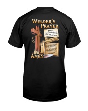 Welder's Prayer Classic T-Shirt back