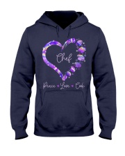 Peace Love Chef Hooded Sweatshirt thumbnail
