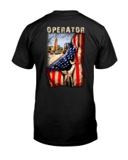 Operator US Flag Classic T-Shirt back