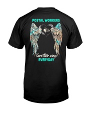 Postal Workers earn their wings everyday Classic T-Shirt back