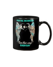 Postal Workers earn their wings everyday Mug tile