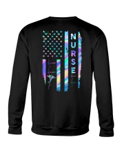 Nurse US Flag Crewneck Sweatshirt thumbnail