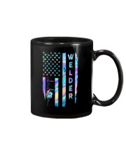 Welder US Flag Mug thumbnail