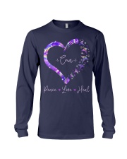 Peace Love Cna Long Sleeve Tee tile