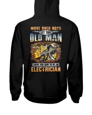 Let this Oldman show you How to be an Electrician Hooded Sweatshirt tile