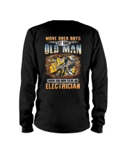 Let this Oldman show you How to be an Electrician Long Sleeve Tee tile