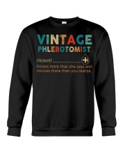 Vintage Phlebotomist Crewneck Sweatshirt thumbnail