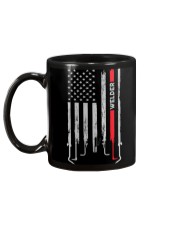 Proud American Welder Flag Mug tile