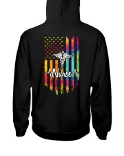Nurse US Flag Hooded Sweatshirt thumbnail