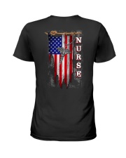 Proud American Nurse Ladies T-Shirt thumbnail
