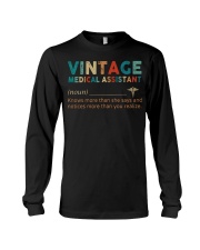 Vintage Medical Assistant Long Sleeve Tee thumbnail