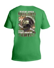 Strongest men become EMTs V-Neck T-Shirt thumbnail