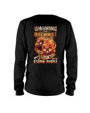 Machinist: Warning for Stupid People Long Sleeve Tee thumbnail
