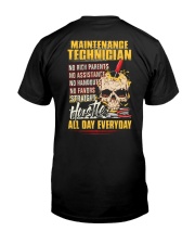 Maintenance Technician Classic T-Shirt back