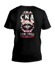 CNA: I don't stop when I'm tired V-Neck T-Shirt thumbnail