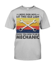 Old Lady will show how to be a Mechanic Classic T-Shirt thumbnail