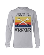 Old Lady will show how to be a Mechanic Long Sleeve Tee thumbnail