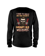 I used to smile then I became a mechanic Long Sleeve Tee thumbnail