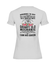 Mechanic's Wife: I am his Queen Premium Fit Ladies Tee thumbnail