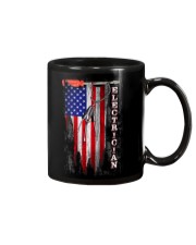 Proud American Electrician Flag Mug thumbnail
