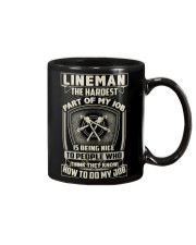 Lineman: Hardest part of my job Mug thumbnail