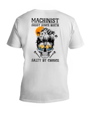 Machinist Salty by Choice V-Neck T-Shirt thumbnail