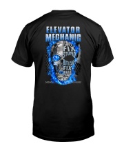 Awesome Elevator Mechanic Classic T-Shirt back