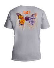 EMT She believed she could V-Neck T-Shirt thumbnail