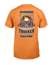 Warning: grumpy sarcastic unpredictable Trucker Premium Fit Mens Tee tile