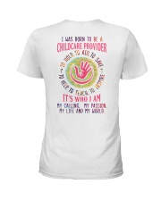 I was born to be a Childcare Provider Ladies T-Shirt thumbnail