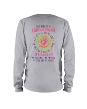 I was born to be a Childcare Provider Long Sleeve Tee thumbnail