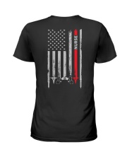 Proud American Nurse Ladies T-Shirt thumbnail