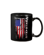 Proud American Mechanic flag Mug thumbnail