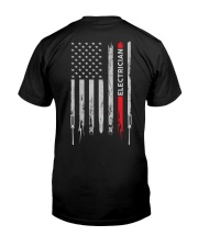 Proud American Electrician Flag Premium Fit Mens Tee thumbnail