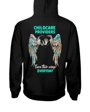Childcare Providers earn their wings everyday Hooded Sweatshirt tile