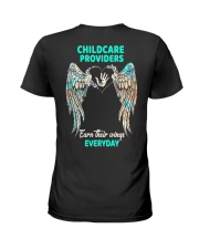 Childcare Providers earn their wings everyday Ladies T-Shirt tile