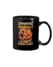 Ironworker: Warning for Stupid People Mug thumbnail