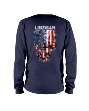 Proud American Lineman Long Sleeve Tee thumbnail