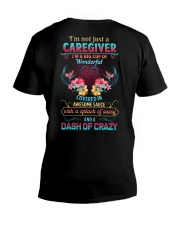 Caregivers are wonderful sassy crazy V-Neck T-Shirt thumbnail